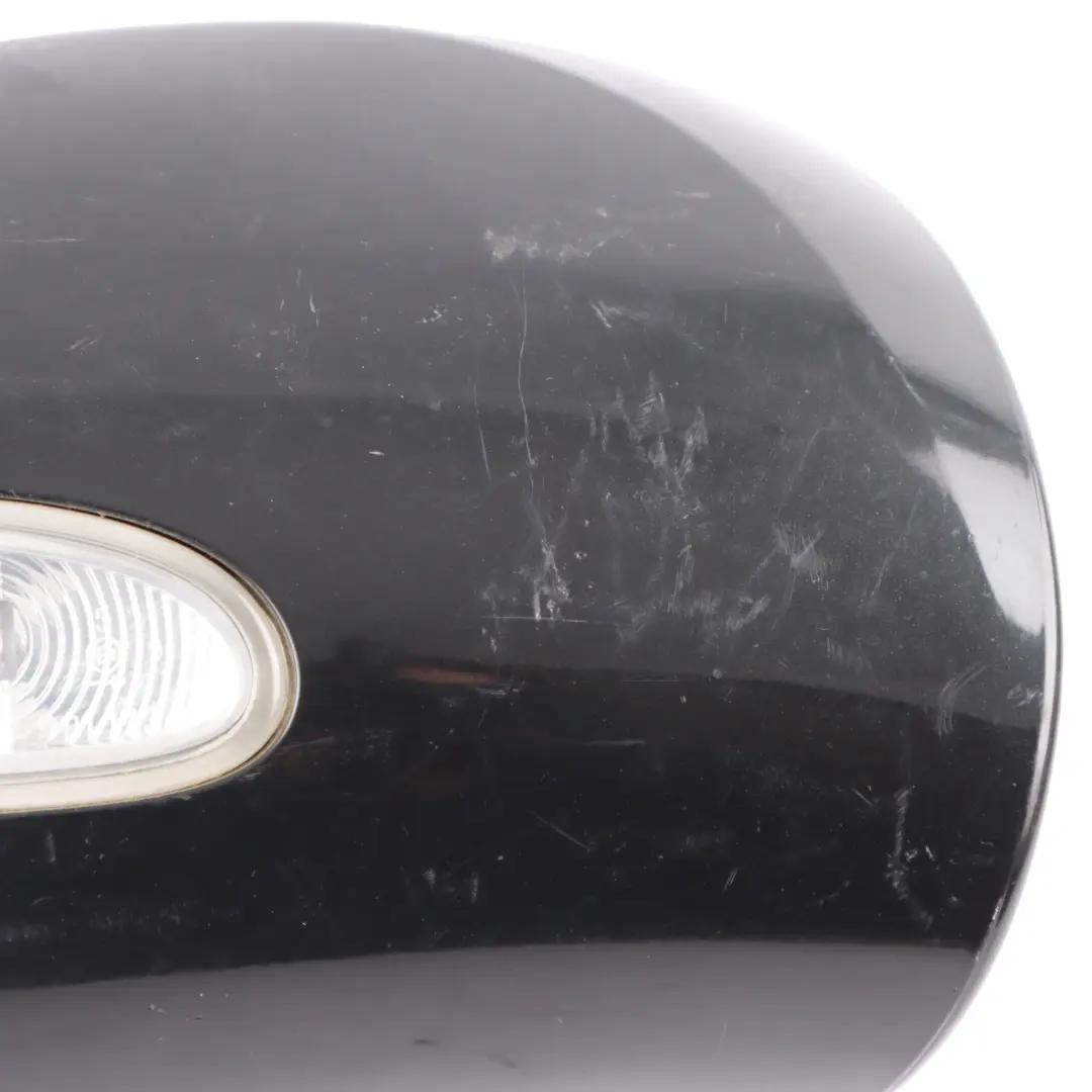 Mercedes W164 Mirror Cover Door Wing Cap Trim Right O/S Obsidian Black - 197