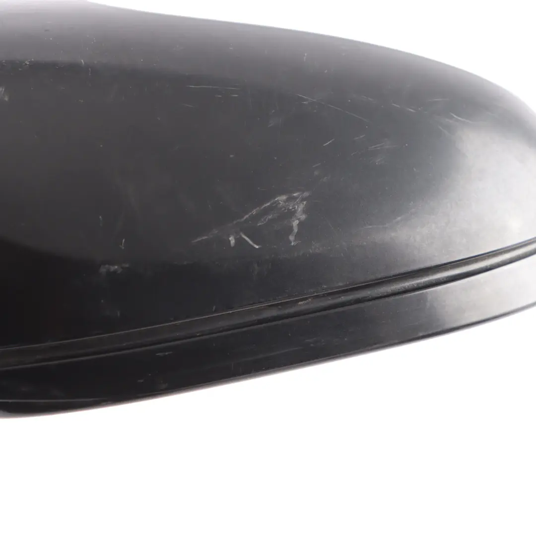 Mercedes W164 Mirror Cover Door Wing Cap Trim Right O/S Obsidian Black - 197