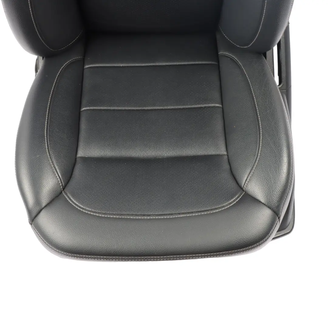 Front Seat Mercedes ML W166 Sport Left N/S Heated Fabric Leather Black