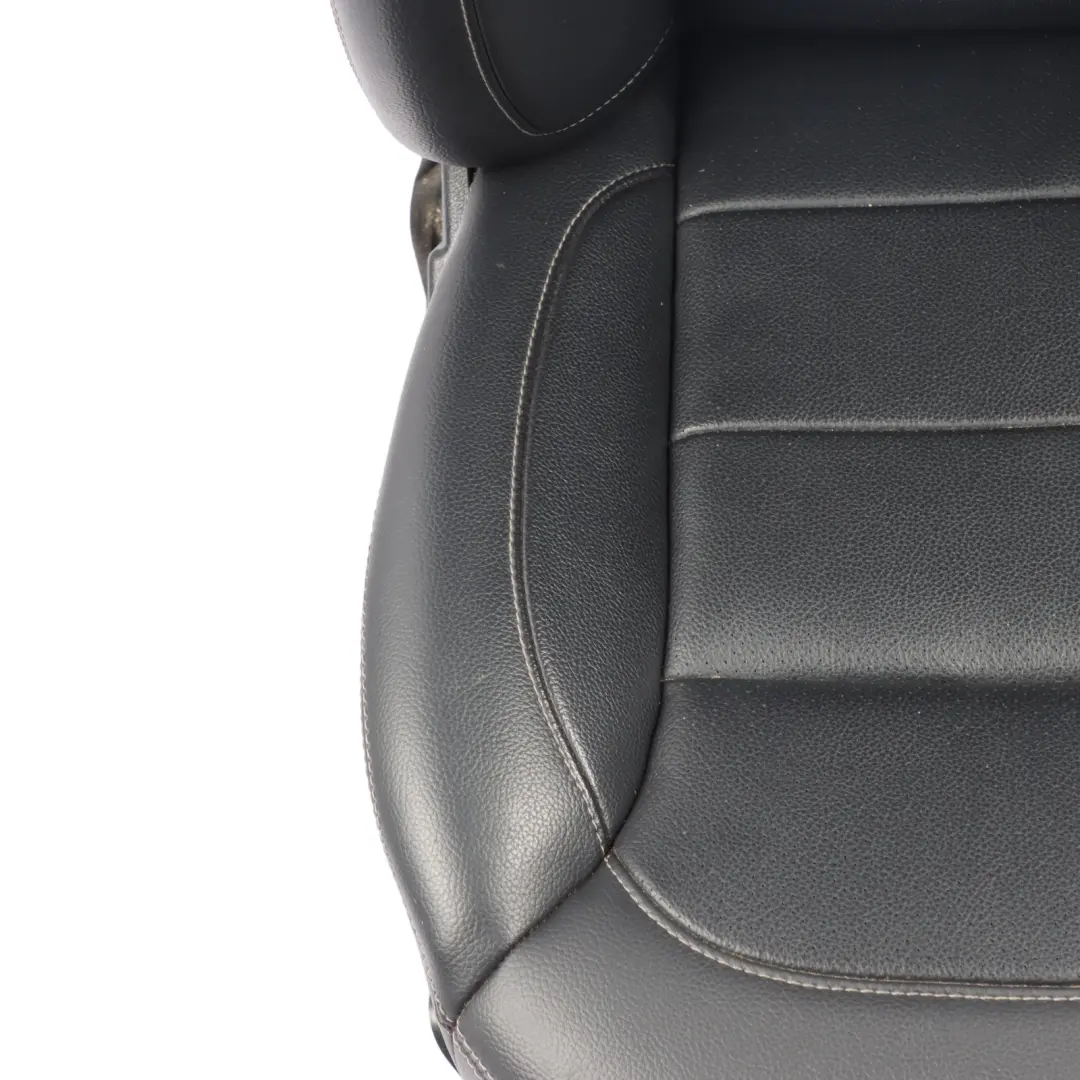 Front Seat Mercedes ML W166 Sport Left N/S Heated Fabric Leather Black