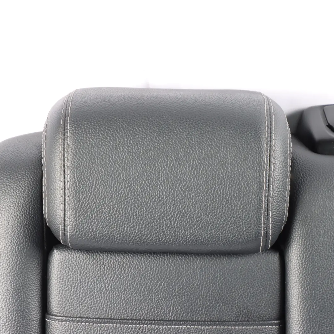 Mercedes ML W166 Rear Seat Backrest Left N/S Back Cover Imitation Leather Black