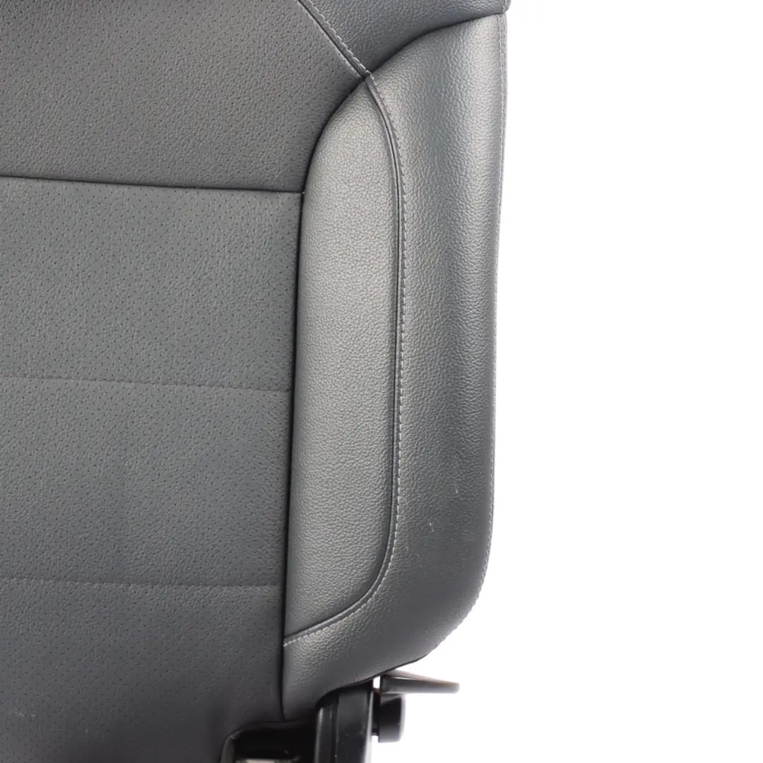 Mercedes ML W166 Rear Seat Backrest Left N/S Back Cover Imitation Leather Black