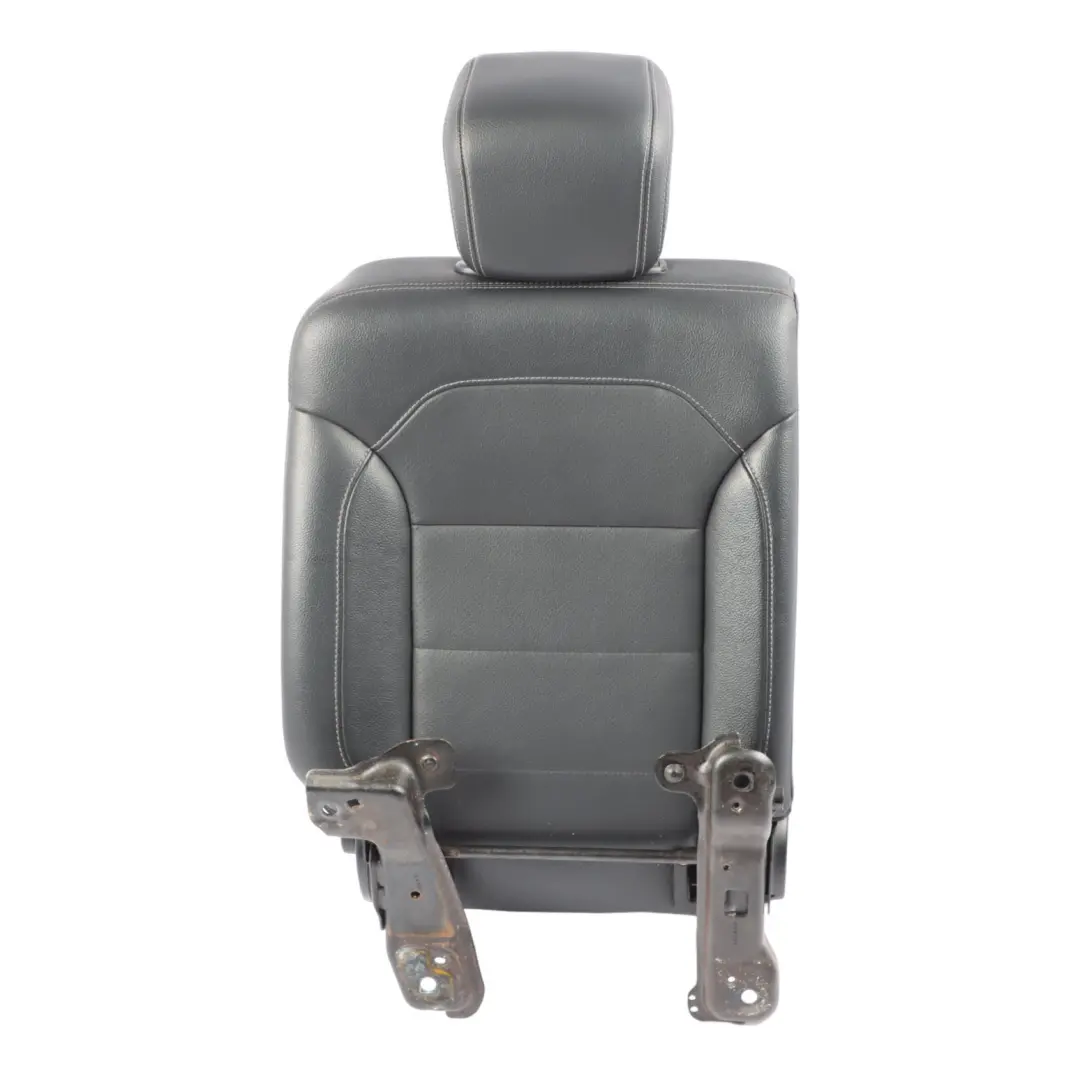 Mercedes ML W166 Rear Seat Backrest Right O/S Back Cover Imitation Leather Black