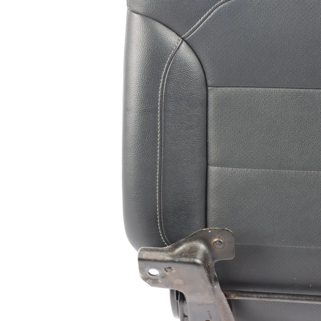 Mercedes ML W166 Rear Seat Backrest Right O/S Back Cover Imitation Leather Black