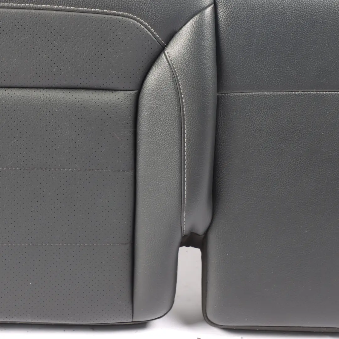 Mercedes ML W166 Rear Seat Cushion Left N/S Seat Bench Black Imitation Leather