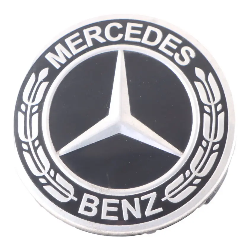 Wheel Cap Mercedes W169 W203 W212 Hub Cover Emblem Edge Logo A1714000025