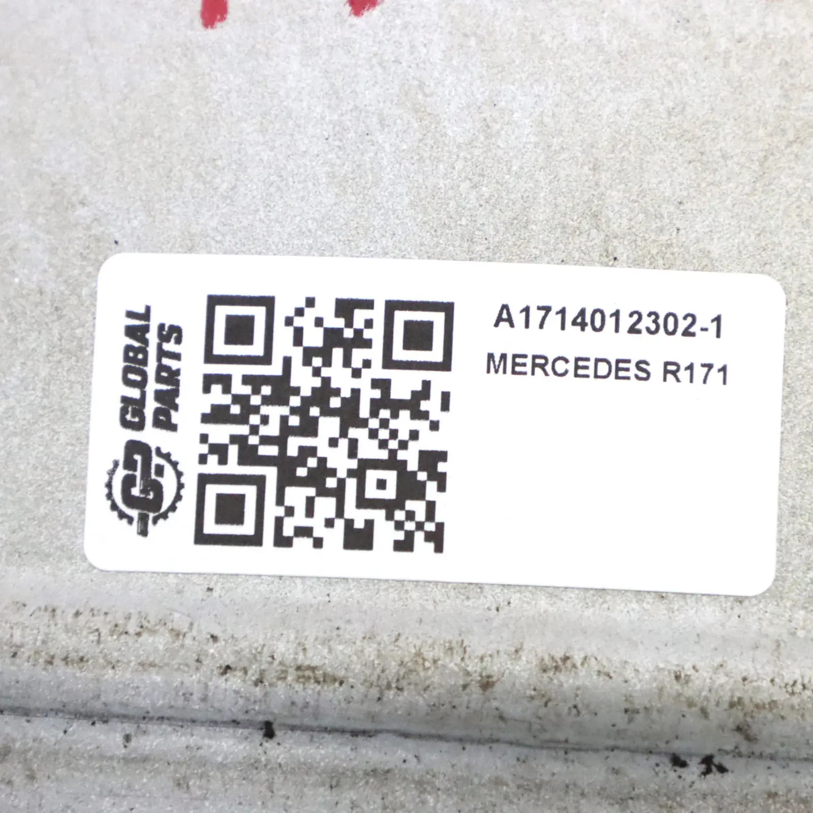 Llanta aleación gris trasera Mercedes R171 17" 8,5J ET:30 10 radios A1714012302