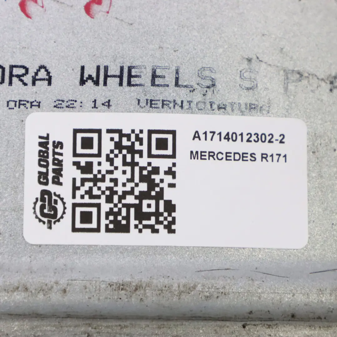 Llanta aleación gris trasera Mercedes R171 17" 8,5J ET:30 10 radios A1714012302