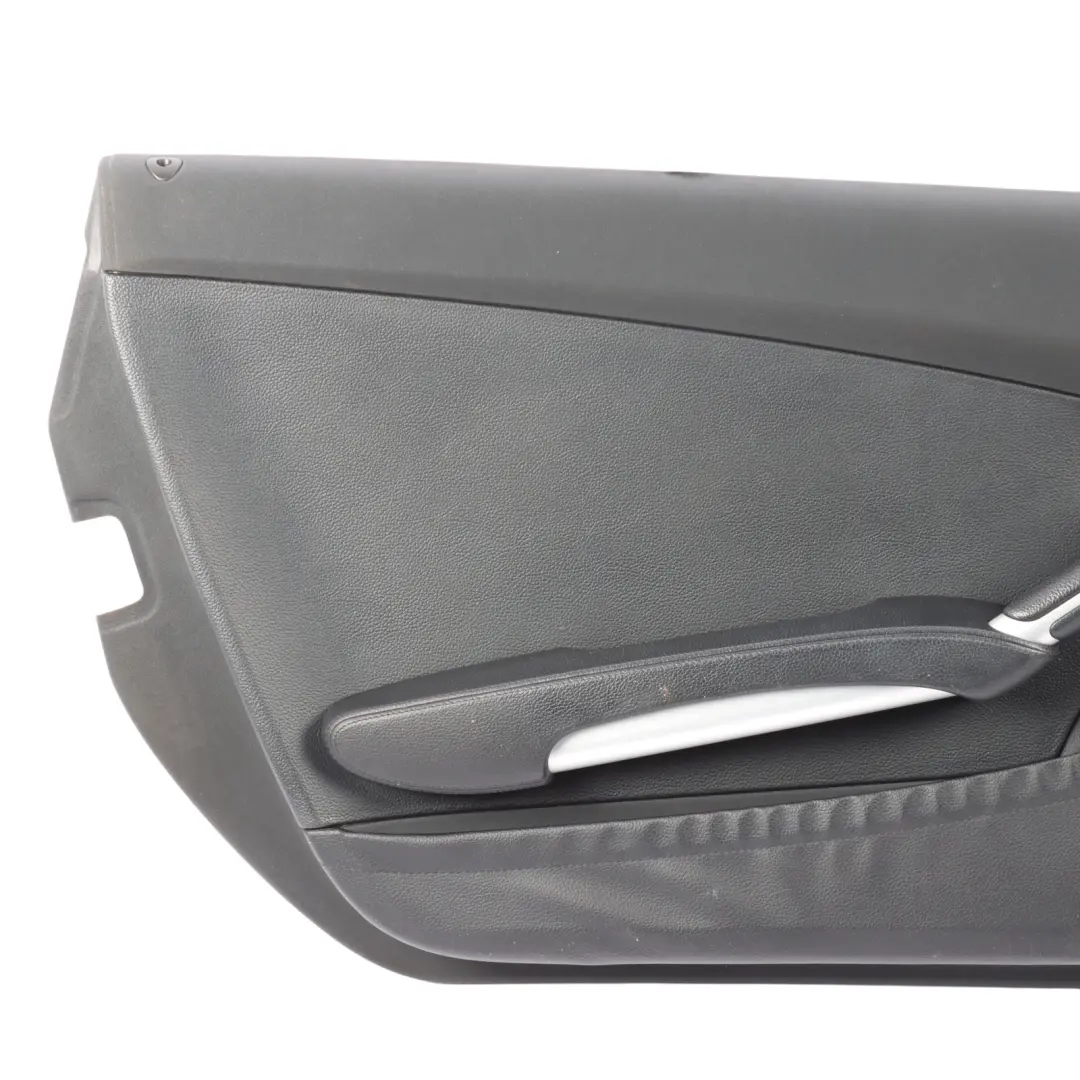Mercedes SLK R171 Door Card Convertible Front Left N/S Leather Black