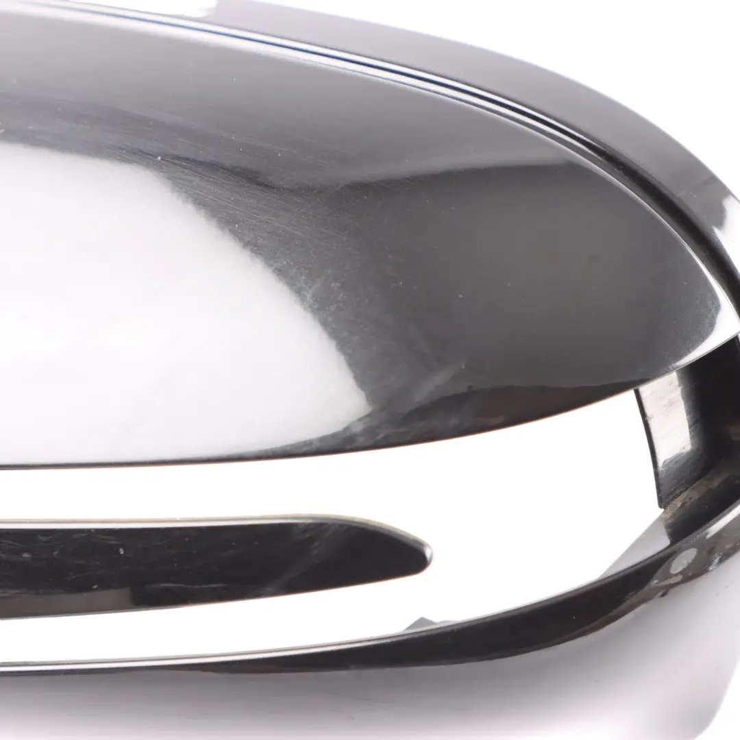 Mercedes C219 Mirror Cover Door Wing Cap Trim Left O/S Obsidian Black - 197