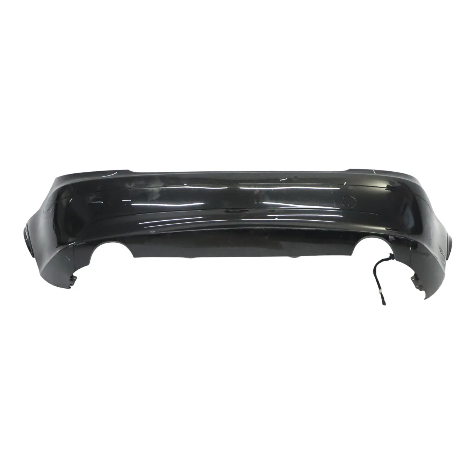 Mercedes SLK R171 Rear Bumper Trim Panel Covering Obsidian Black - 197