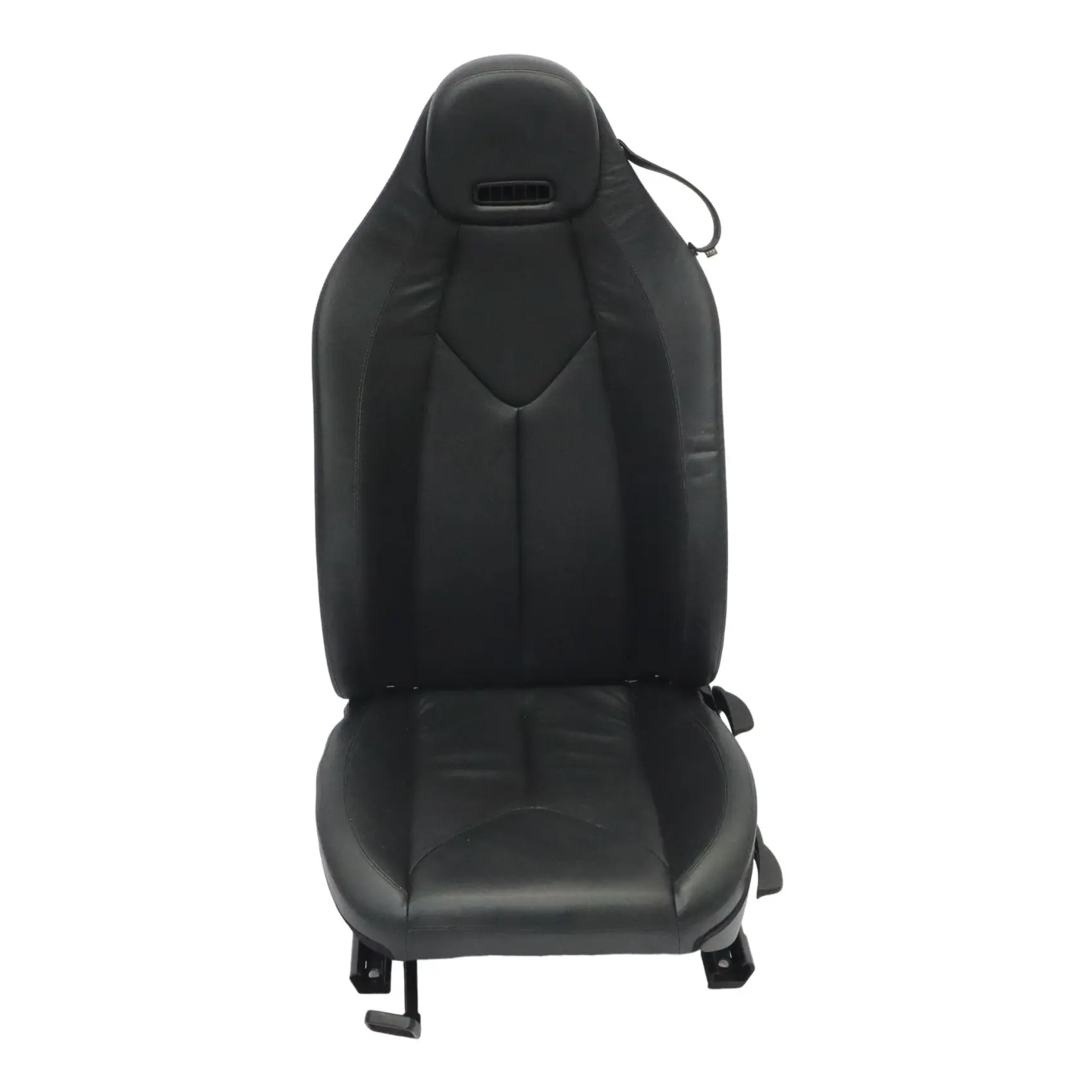 Asiento Delantero Mercedes R171 Izquierdo Calefactable Cuero Semi-Anilina Negro