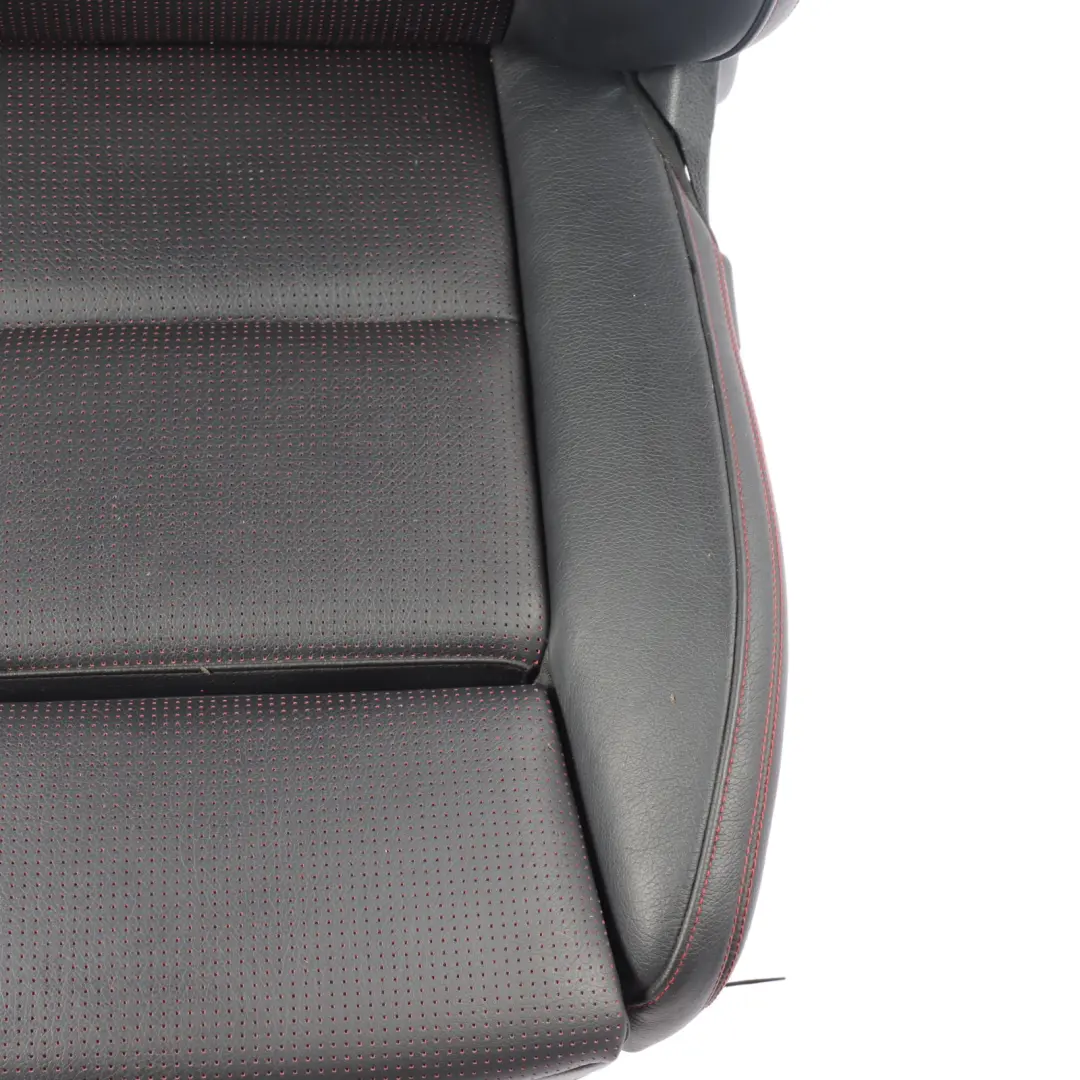 Mercedes X156 Front Right O/S Sport Seat Black Leather Red Thread Interior