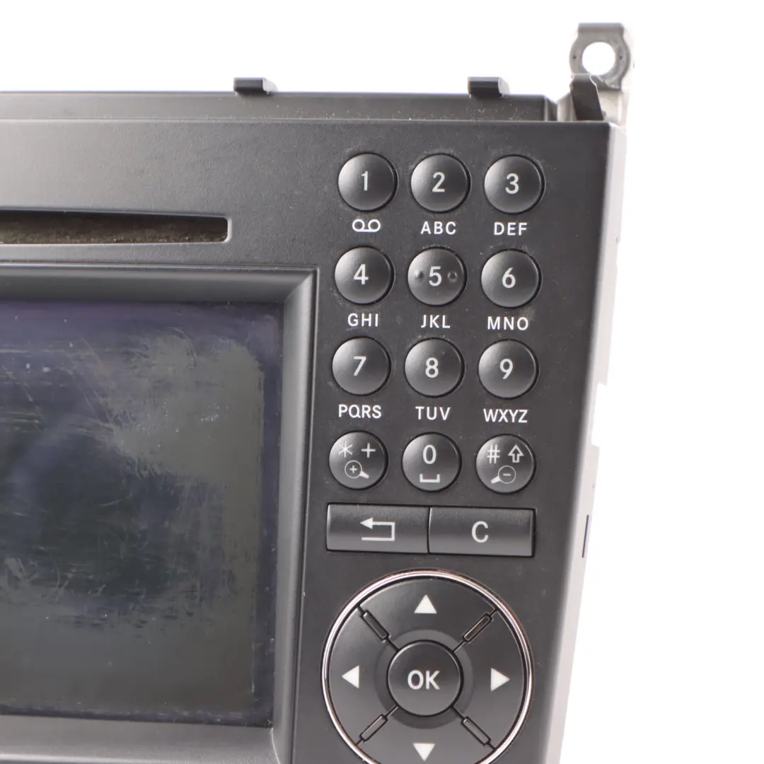 Mercedes CL203 Central Audio Navi Sat Display Screen Multi Media A2039060100