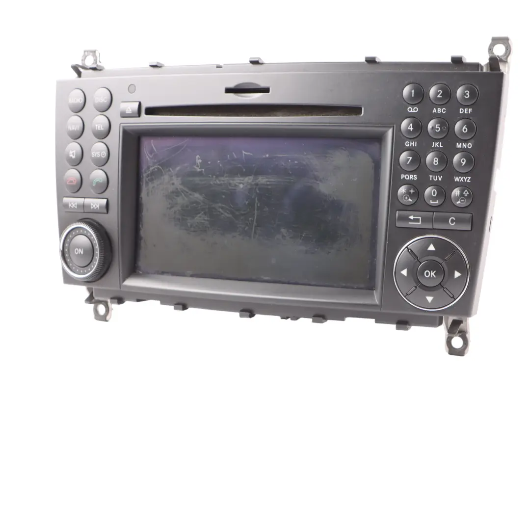 Mercedes CL203 Central Audio Navi Sat Display Screen Multi Media A2039060100