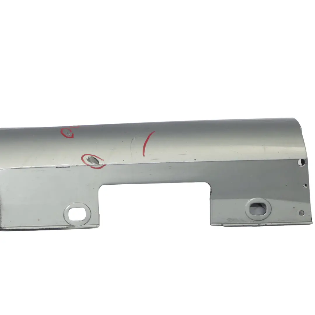 Mercedes W204 Side Skirt Cover Door Sill Panel Left N/S Palladium Silver - 792