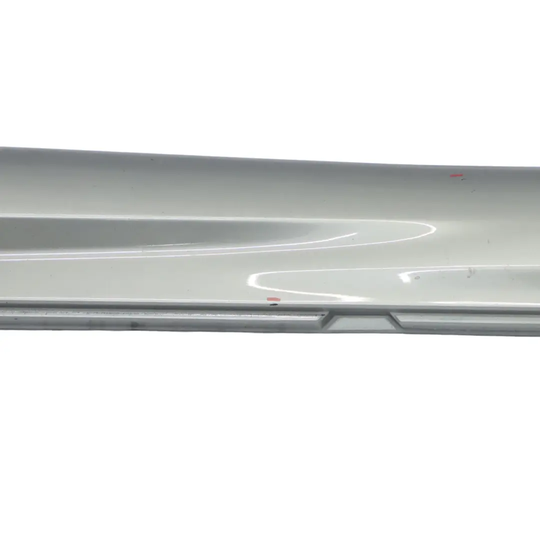 Mercedes W204 Side Skirt Cover Door Sill Panel Left N/S Palladium Silver - 792