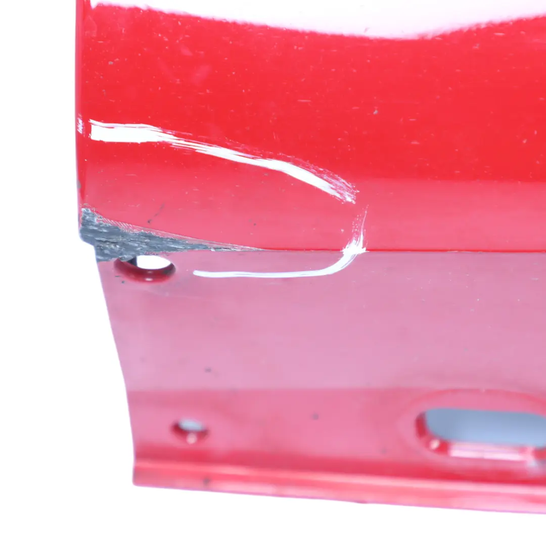 Mercedes C204 AMG Side Skirt Door Sill Cover Right O/S Fire Opal Red - 590