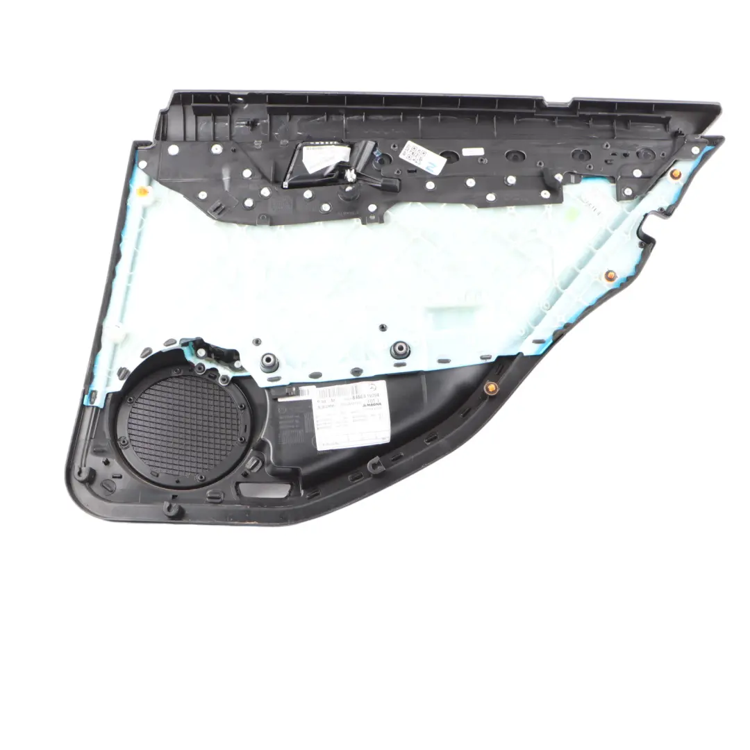 Mercedes C204 Door Card Panel Rear Left N/S Trim Cover Black A2047301363