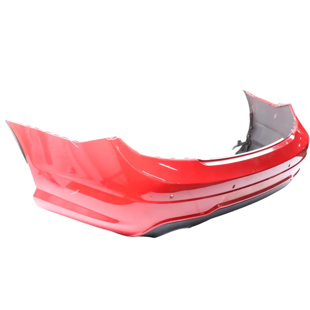 Mercedes W204 Rear Bumper Trim Panel AMG Feueropal Fire Opal Red - 590