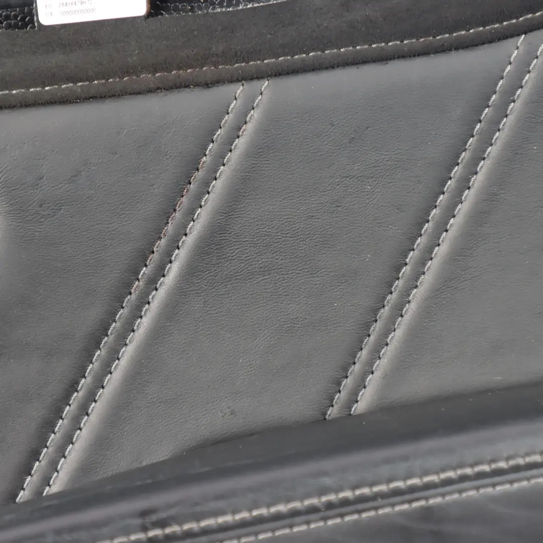 Mercedes W205 Door Card Cover Front Right O/S Trim Panel Black Leather 