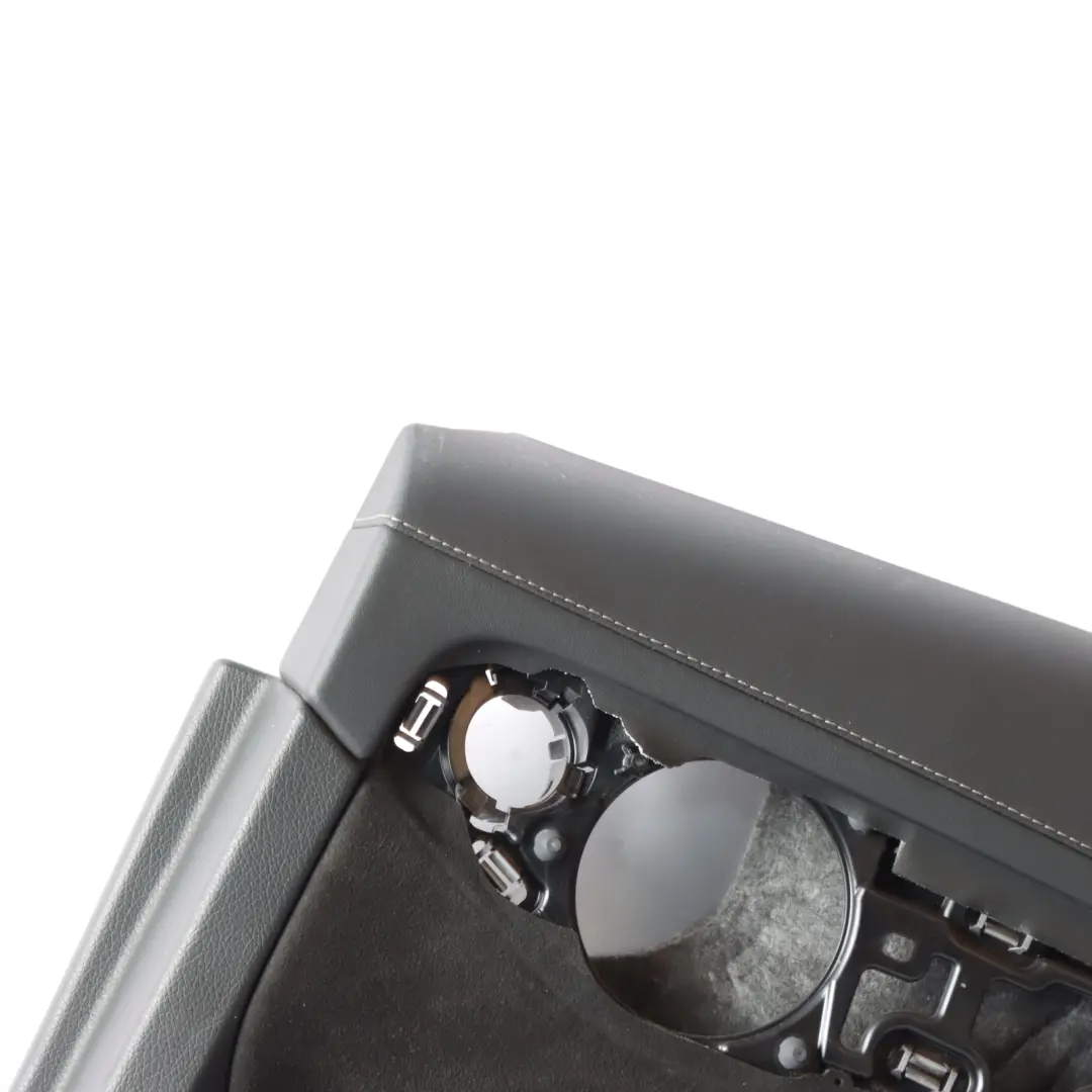 Mercedes W205 Door Card Cover Rear Right O/S Trim Panel Black Leather 