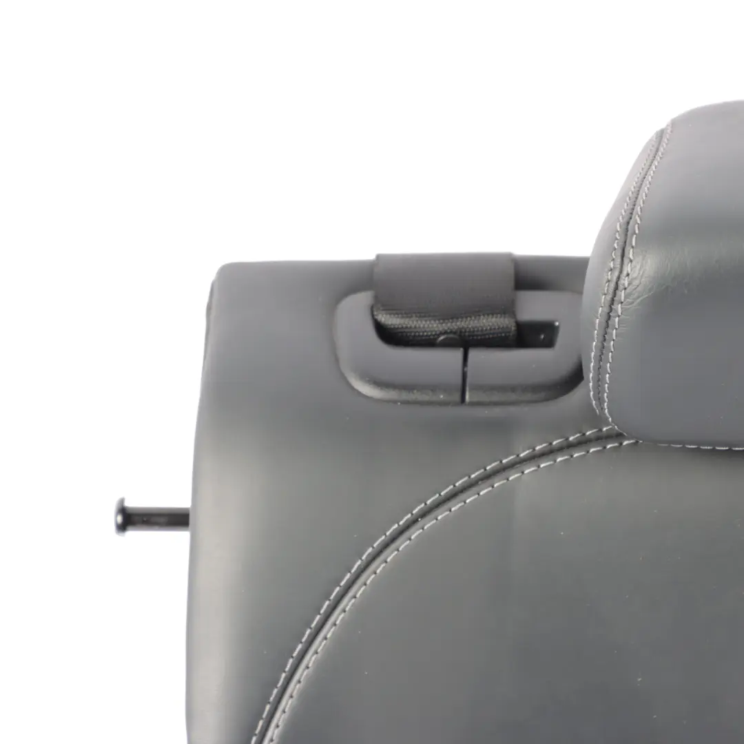 Mercedes W205 Couch Backrest Cover Rear Left N/S Leather Semi-Aniline Black