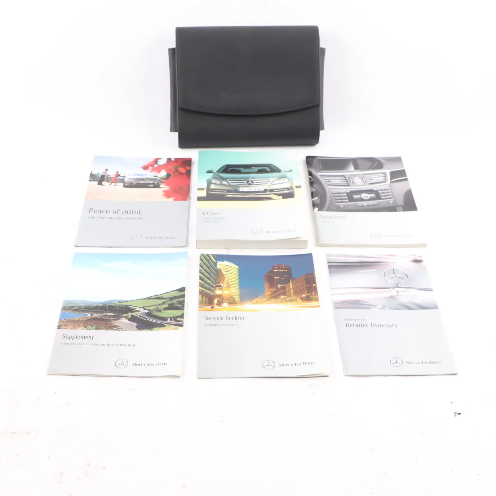 Mercedes W207 Service Booklet Owner's Manual Handbook Set A2075843381