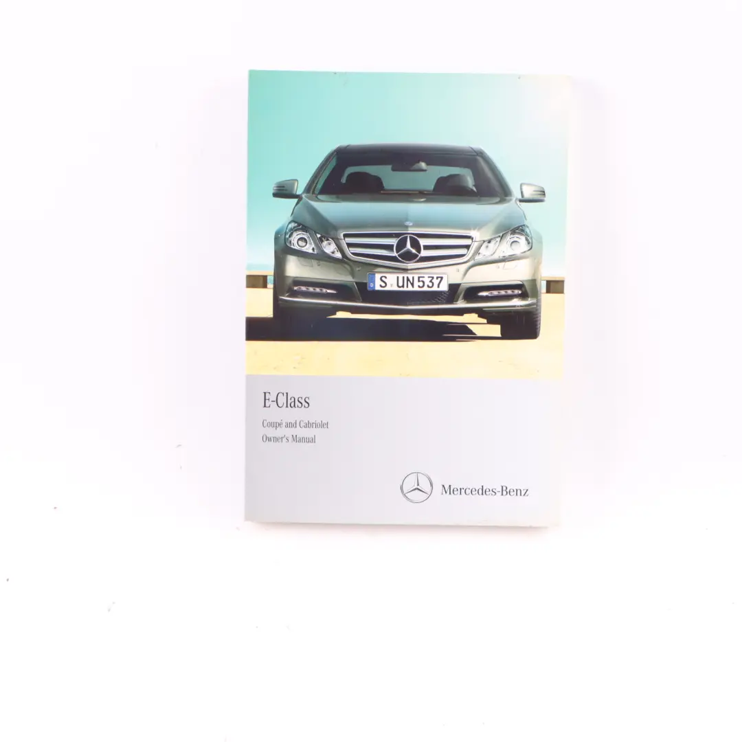 Mercedes W207 Service Booklet Owner's Manual Handbook Set A2075843381