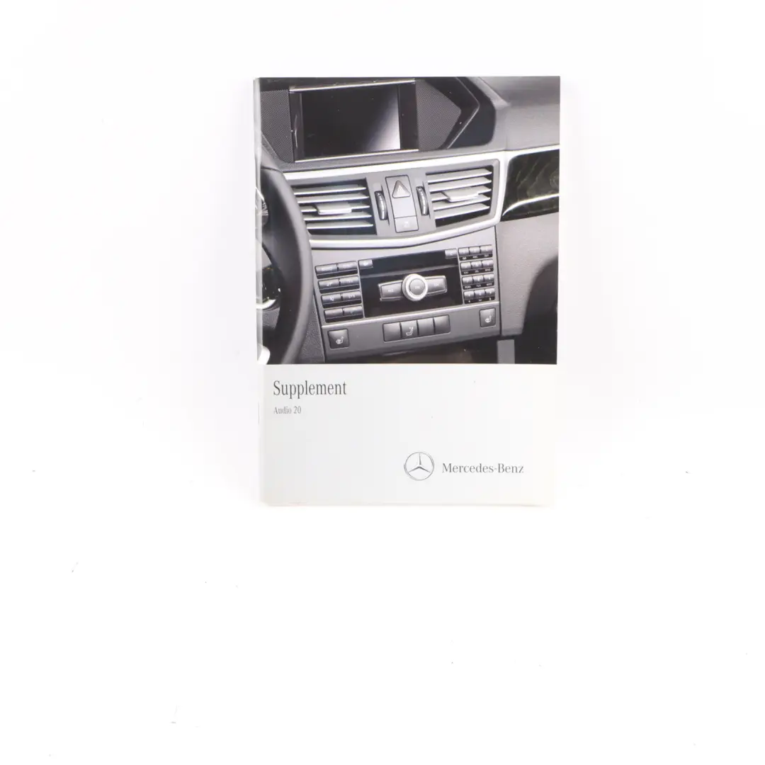 Mercedes W207 Service Booklet Owner's Manual Handbook Set A2075843381