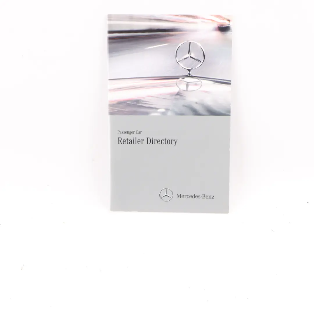 Mercedes W207 Service Booklet Owner's Manual Handbook Set A2075843381