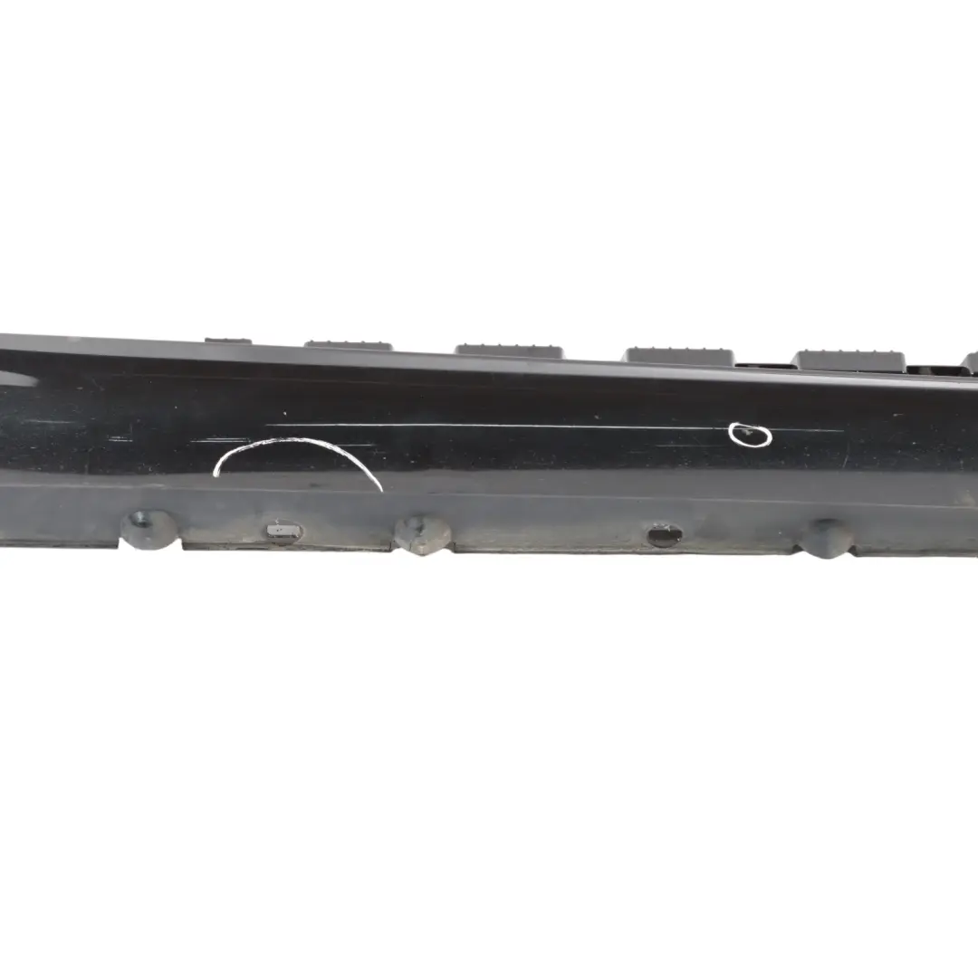 Mercedes W207 Side Skirt AMG Door Sill Cover Right O/S Obsidian Black - 197