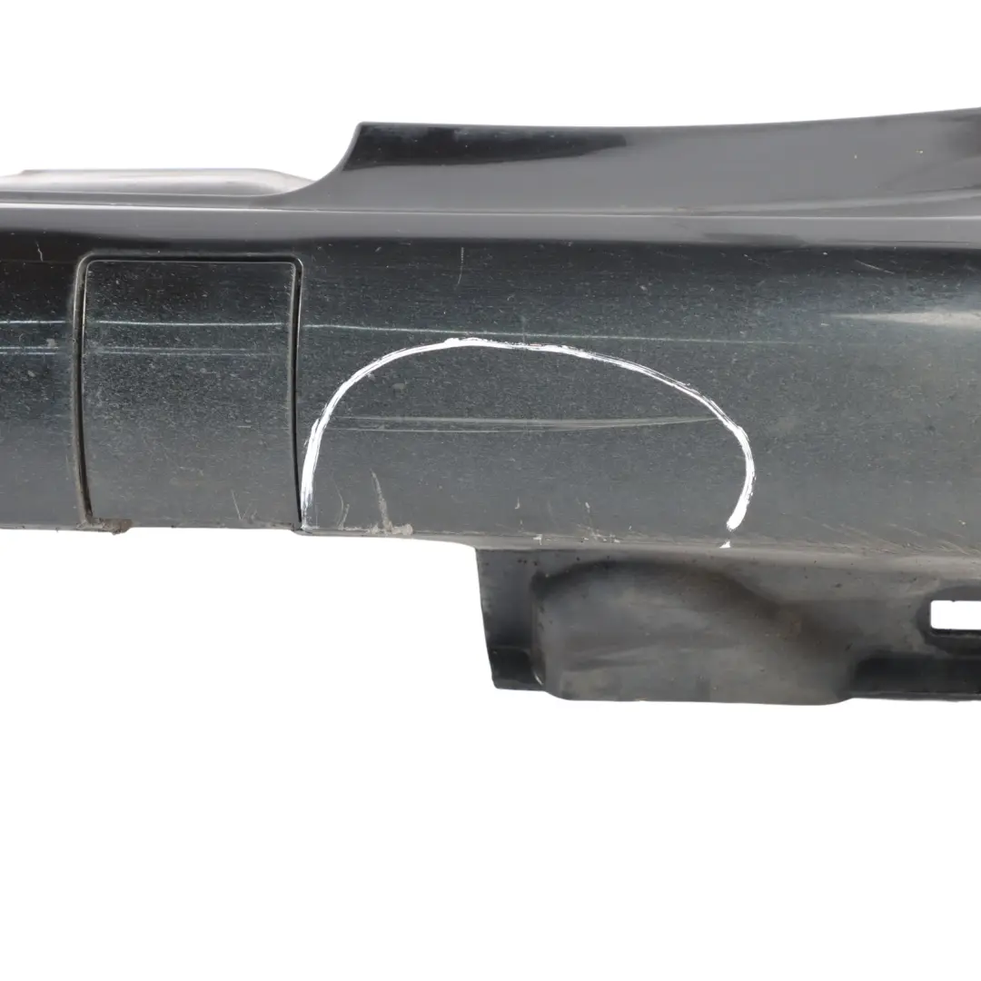 Mercedes W207 Side Skirt AMG Door Sill Cover Right O/S Obsidian Black - 197