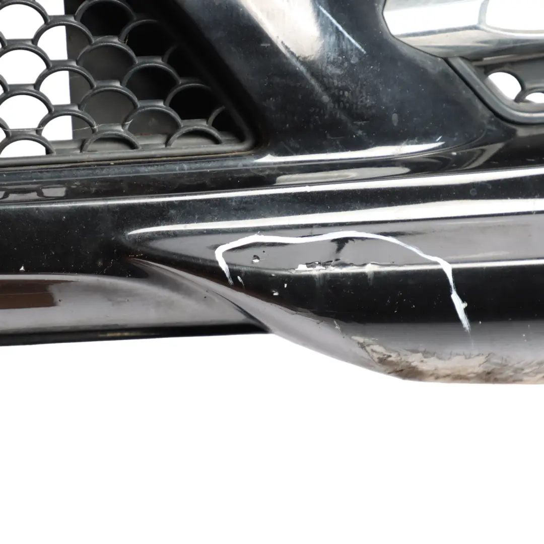 Mercedes W207 Bumper Front Trim Panel Obsidian Black Metallic - 197