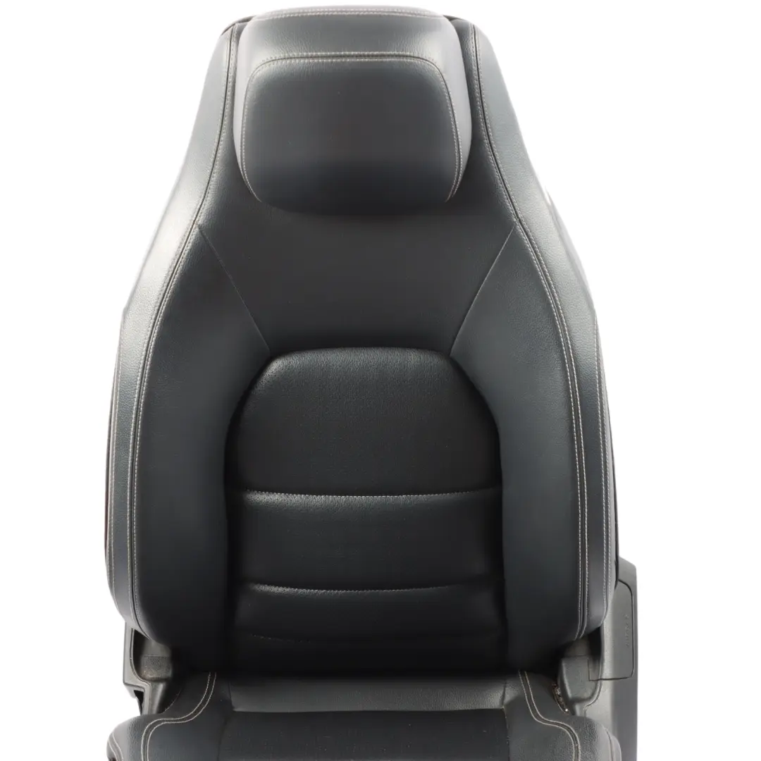 Front Seat Mercedes W207 A207 Coupe Left N/S Leather Black Multicontour