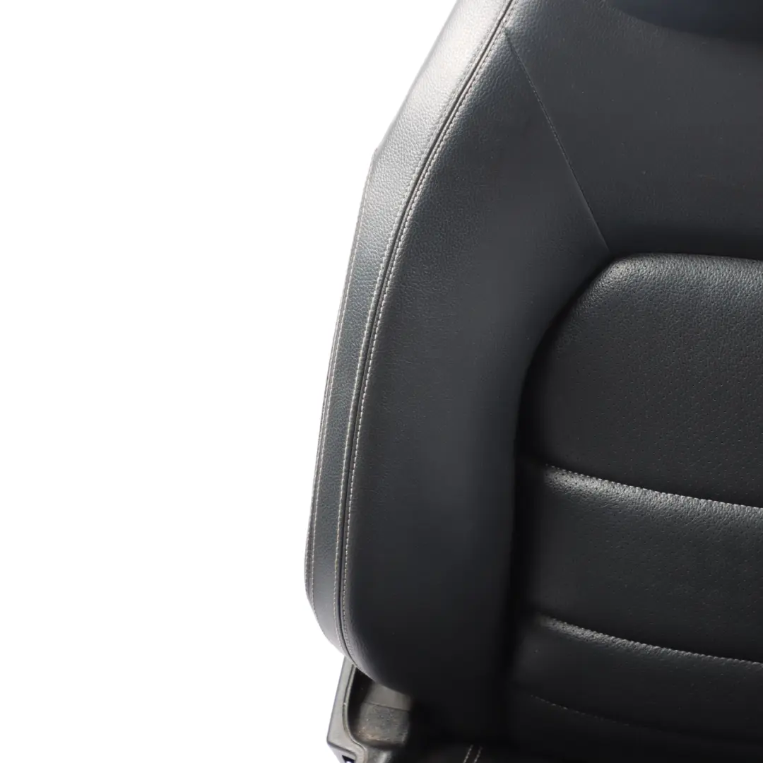 Front Seat Mercedes W207 A207 Coupe Left N/S Leather Black Multicontour