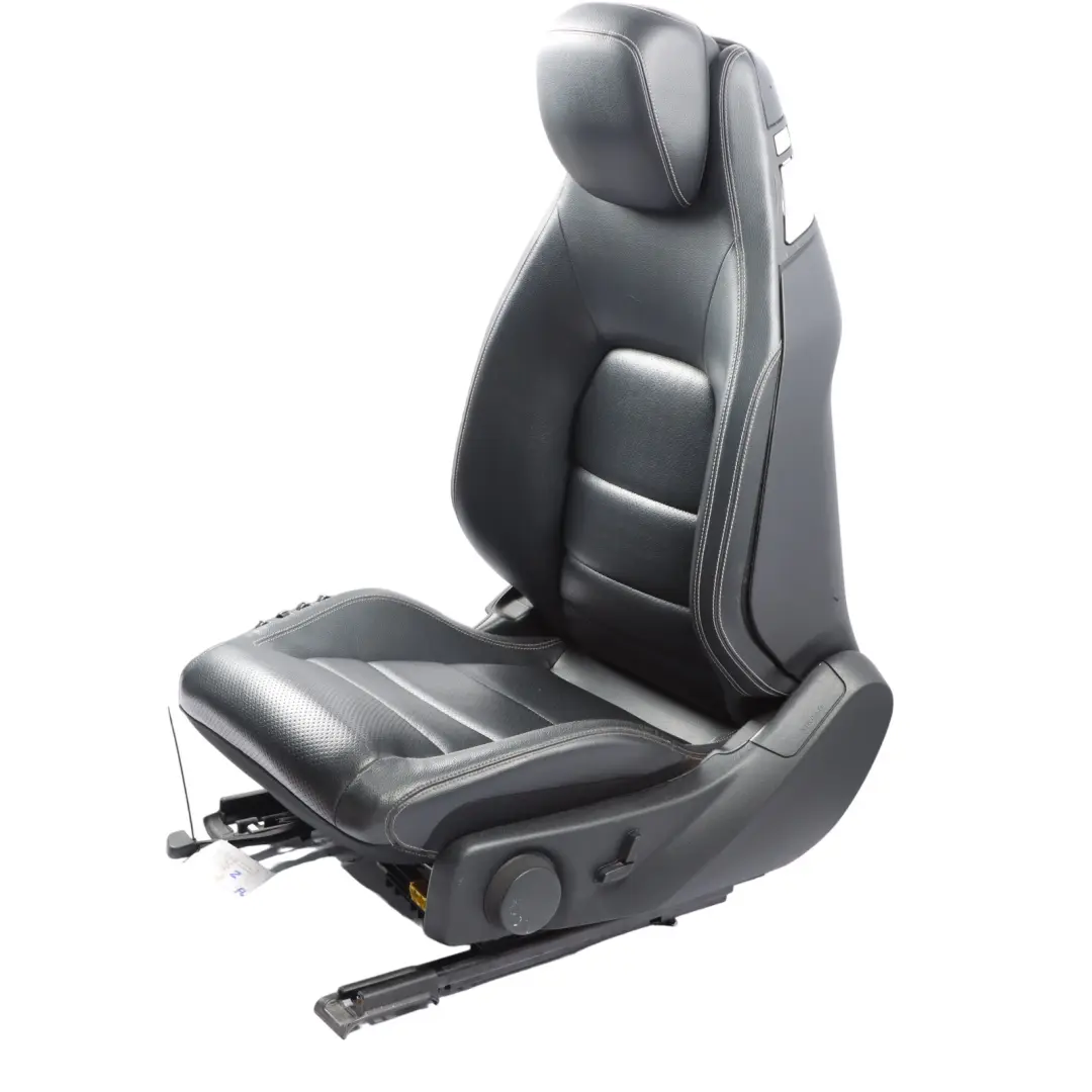 Front Seat Mercedes W207 A207 Coupe Left N/S Leather Black Multicontour