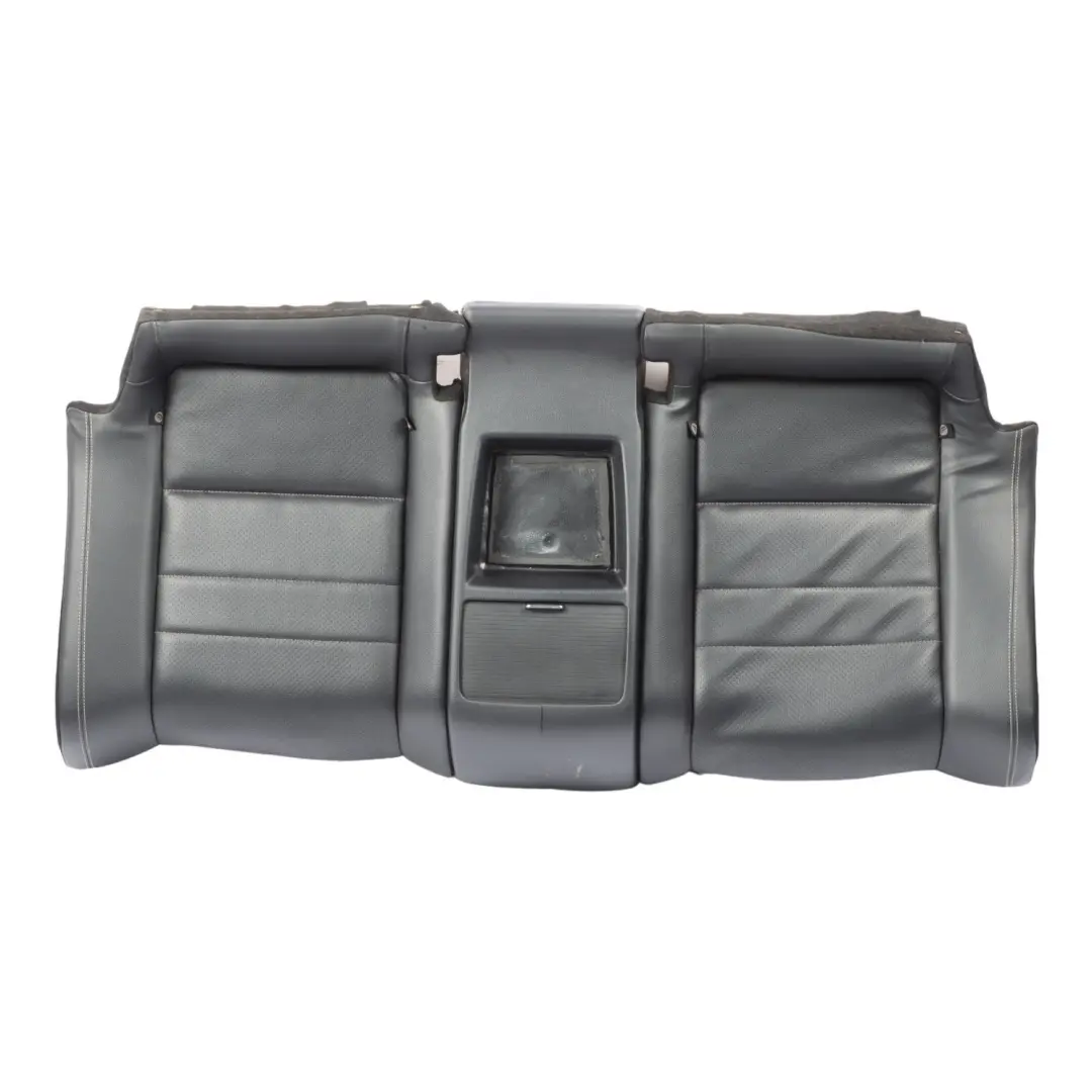 Rear Seat Bench Mercedes C207 W207 Coupe Couch Seat Covering Black Leather