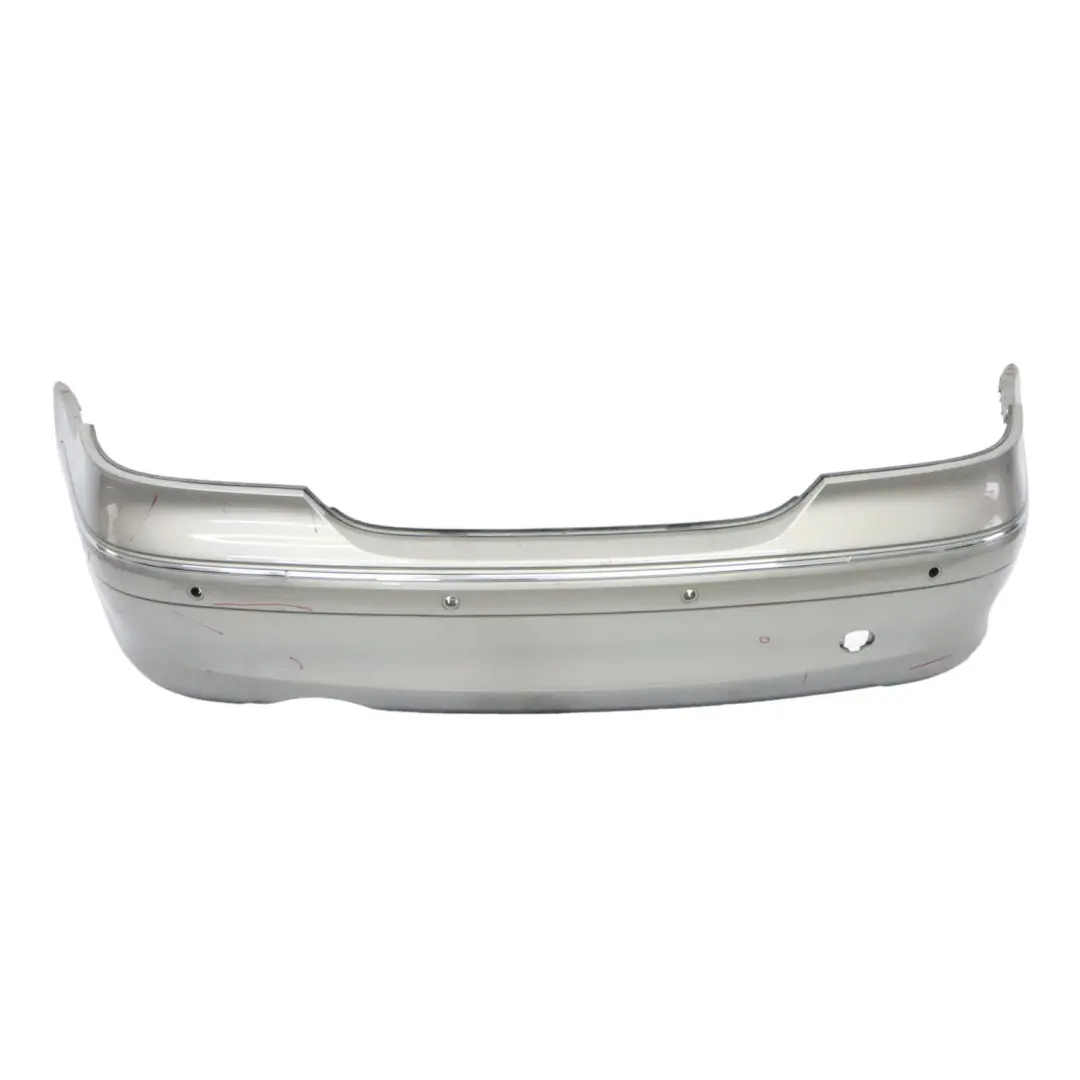 Mercedes W209 Rear Bumper Trim Panel Covering Cubanite Silver Metallic - 723