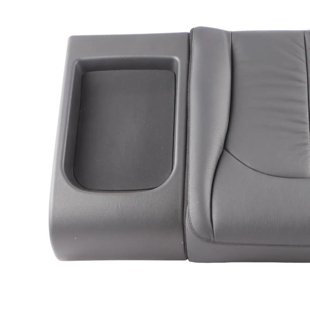 Mercedes C209 Seat Cover Rear Left N/S Seat Cushion Black Leather Nappa