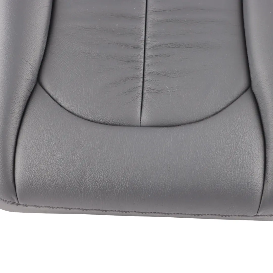 Mercedes C209 Seat Cover Rear Left N/S Seat Cushion Black Leather Nappa