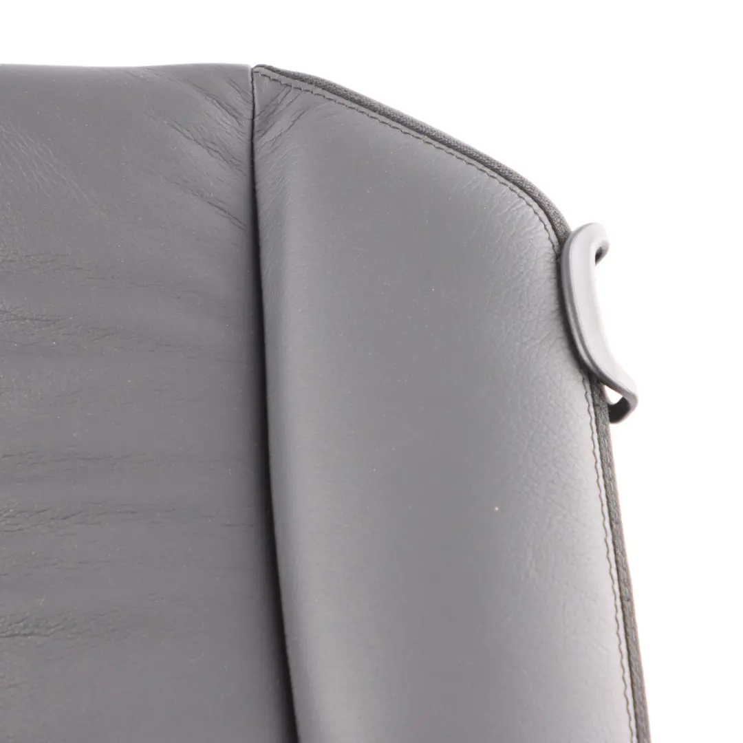 Mercedes C209 Seat Cover Rear Left N/S Seat Cushion Black Leather Nappa