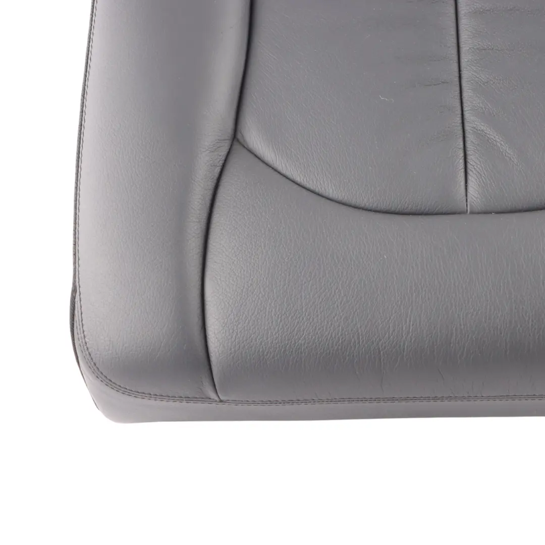 Mercedes C209 Seat Cover Rear Right O/S Seat Cushion Black Leather Nappa