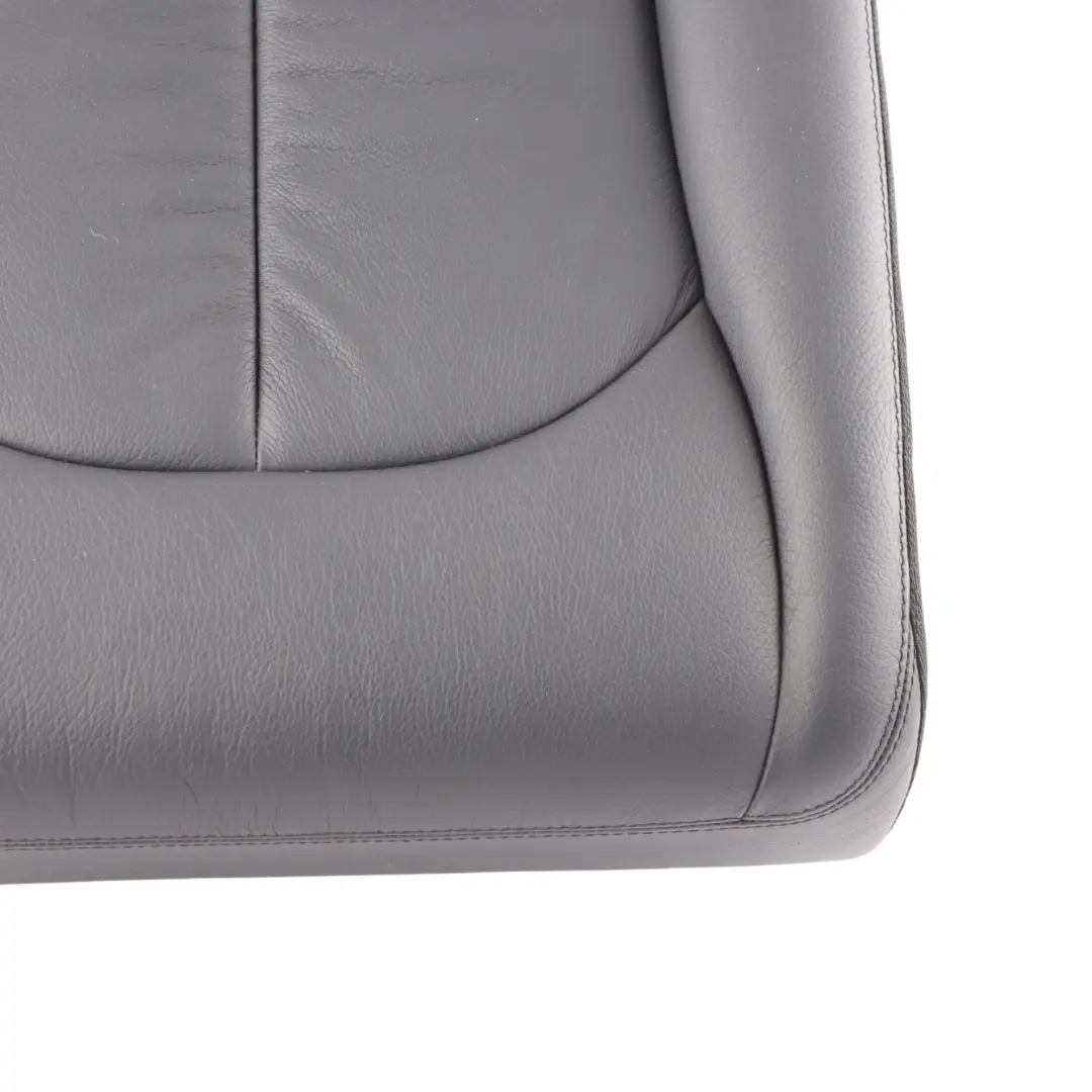 Mercedes C209 Seat Cover Rear Right O/S Seat Cushion Black Leather Nappa