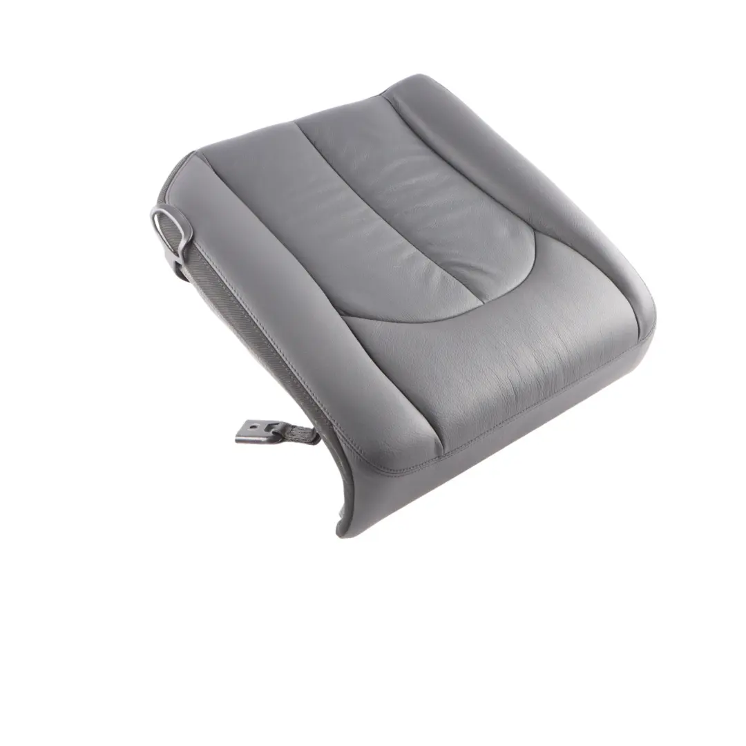 Mercedes C209 Seat Cover Rear Right O/S Seat Cushion Black Leather Nappa