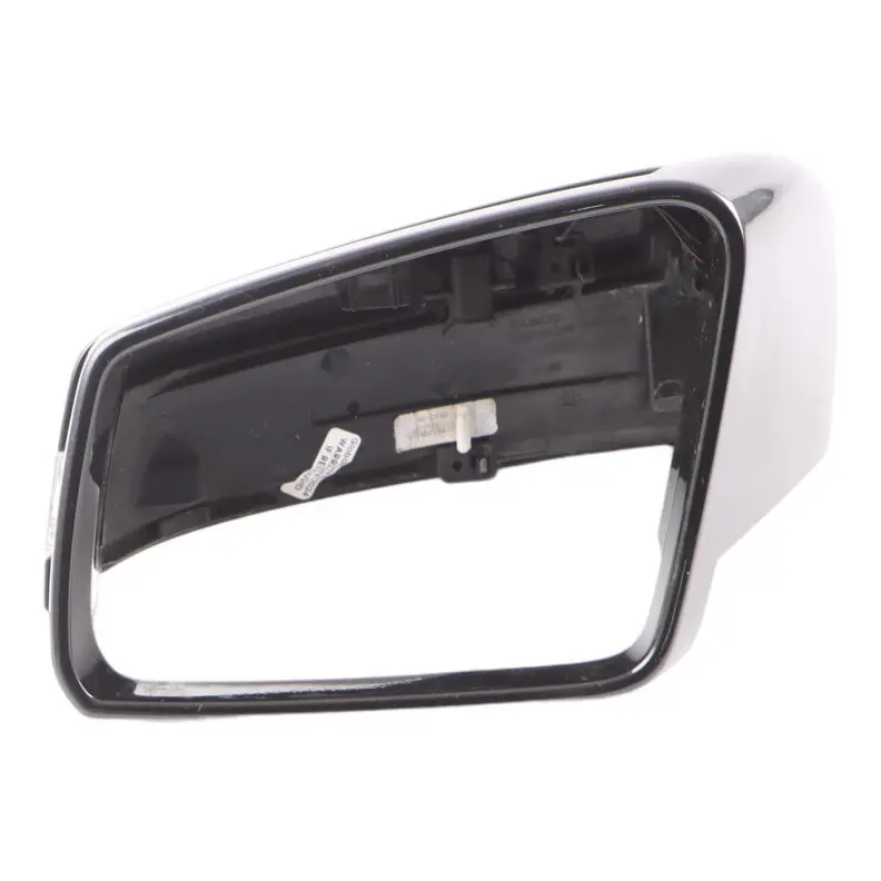 Mercedes W204 Cover Cap Left N/S Casing Housing Wing Mirror Obsidian Black - 197