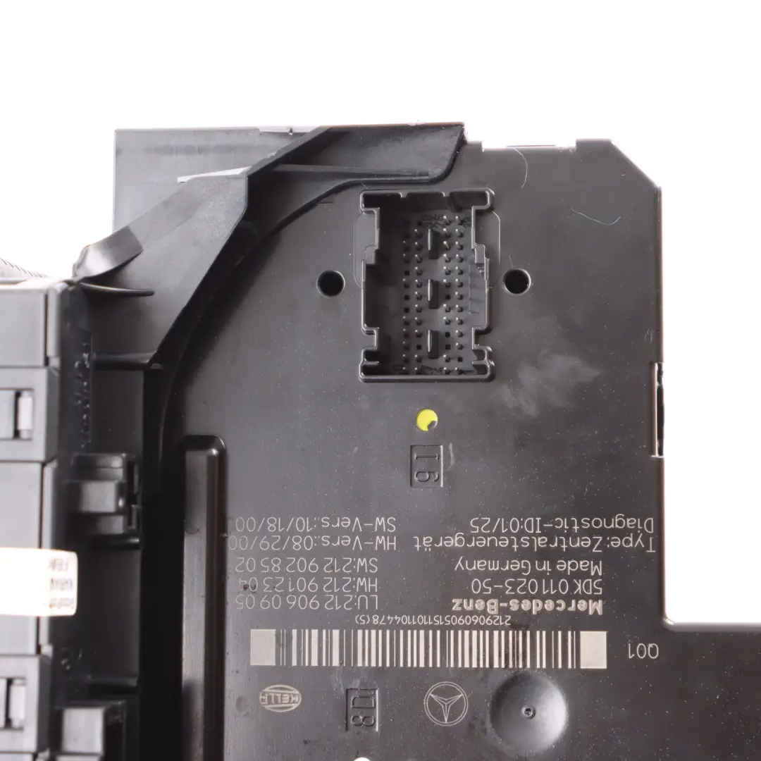 Mercedes A207 Rear SAM Module Fuse Box Relay Control Unit A2129060905