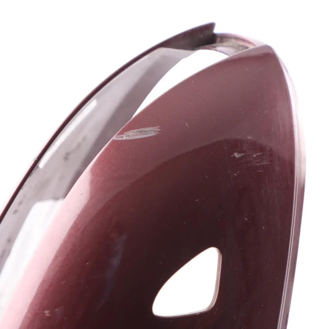 Mercedes W221 Wing Mirror Left N/S Cover Cap Carneol Red - 544 A2198100164