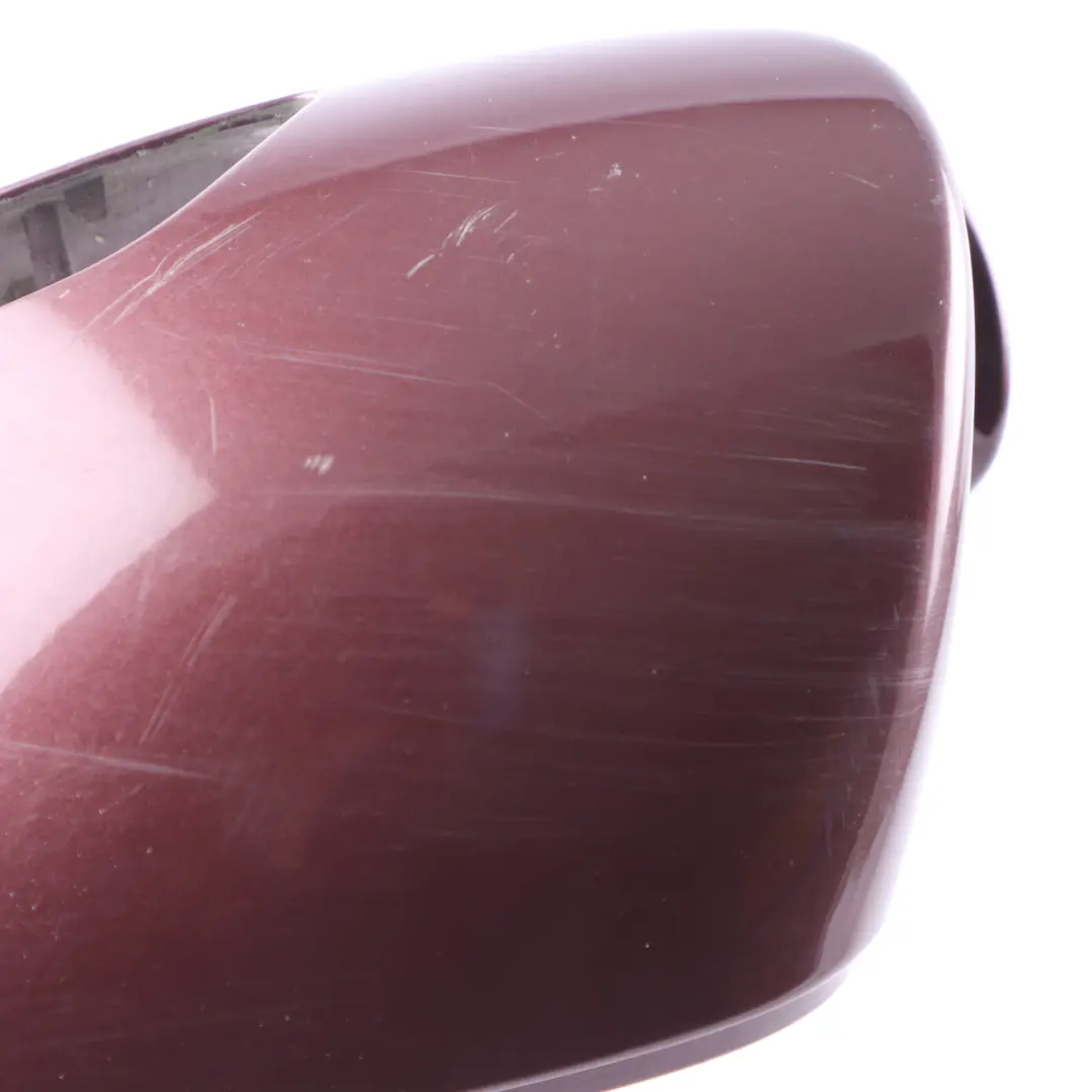 Mercedes W221 Wing Mirror Left N/S Cover Cap Carneol Red - 544 A2198100164