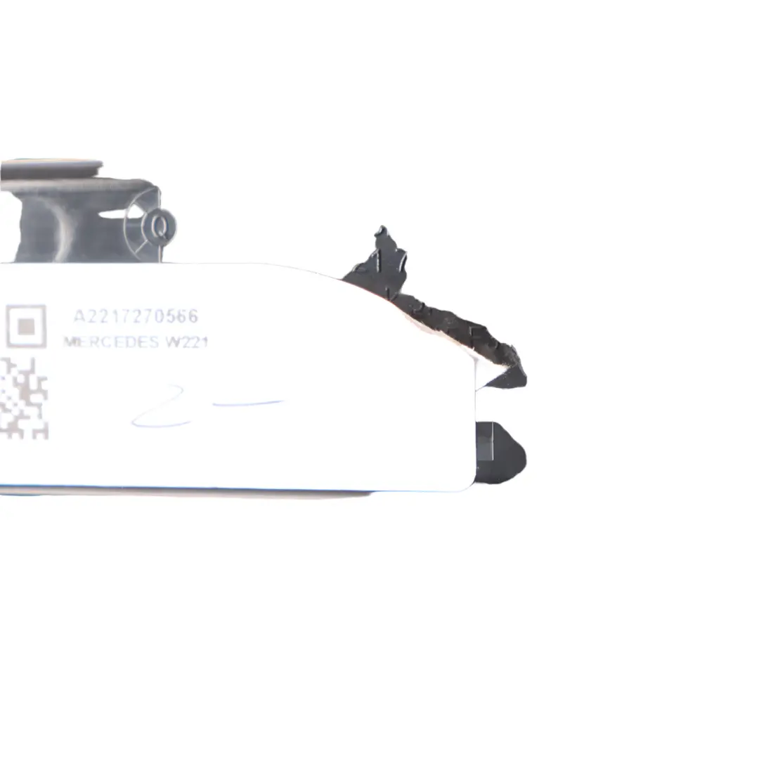 Mercedes W221 Door Card Armrest Front Left N/S Trim Panel Cover Black Leather
